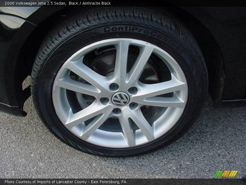 Black / Anthracite Black 2006 Volkswagen Jetta 2.5 Sedan