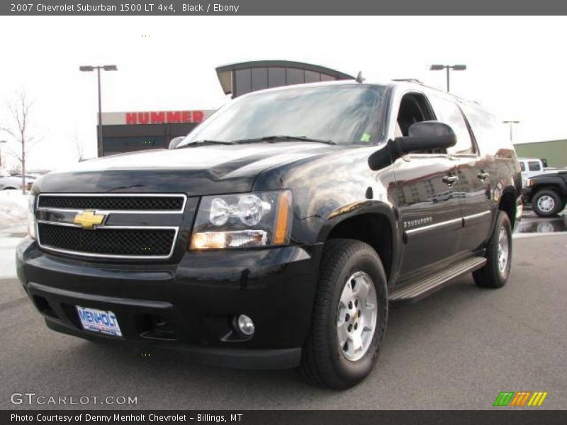 Black / Ebony 2007 Chevrolet Suburban 1500 LT 4x4