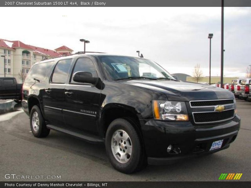 Black / Ebony 2007 Chevrolet Suburban 1500 LT 4x4