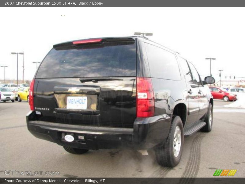 Black / Ebony 2007 Chevrolet Suburban 1500 LT 4x4