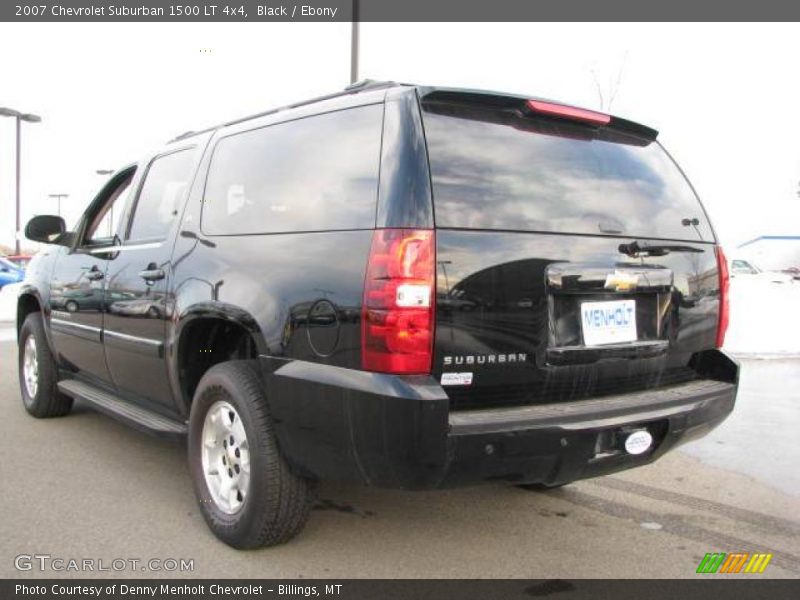 Black / Ebony 2007 Chevrolet Suburban 1500 LT 4x4