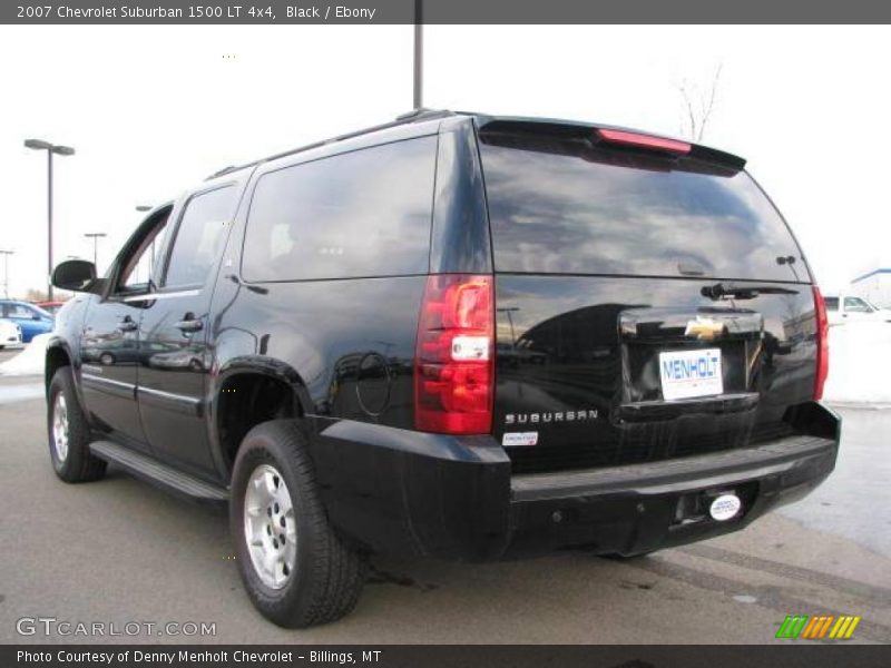 Black / Ebony 2007 Chevrolet Suburban 1500 LT 4x4