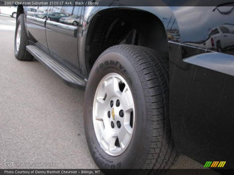 Black / Ebony 2007 Chevrolet Suburban 1500 LT 4x4