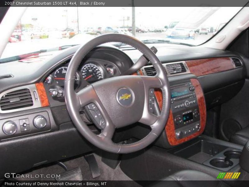 Black / Ebony 2007 Chevrolet Suburban 1500 LT 4x4