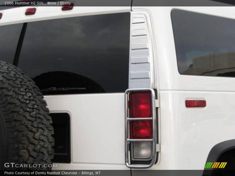 White / Ebony 2006 Hummer H2 SUV