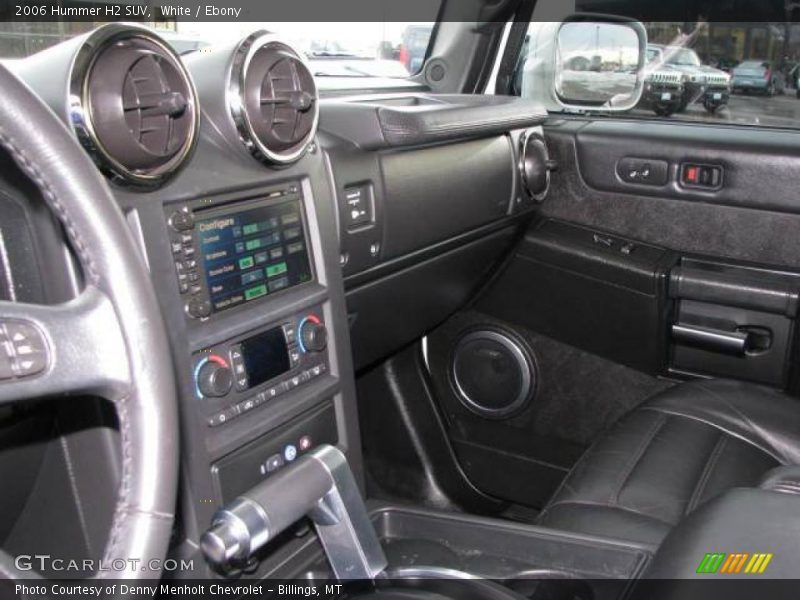 White / Ebony 2006 Hummer H2 SUV