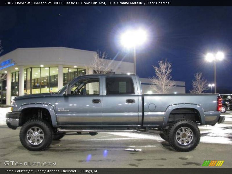 Blue Granite Metallic / Dark Charcoal 2007 Chevrolet Silverado 2500HD Classic LT Crew Cab 4x4