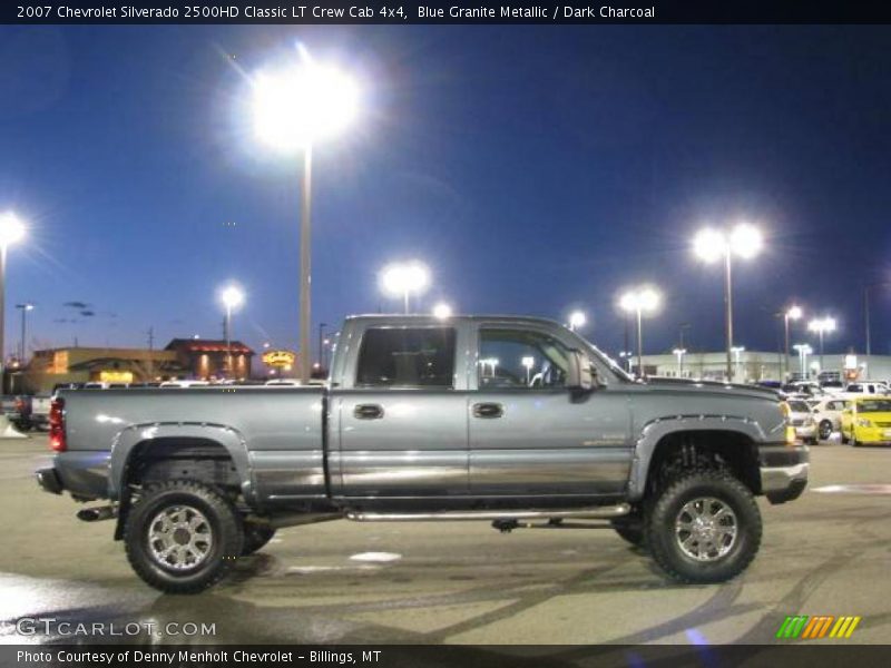 Blue Granite Metallic / Dark Charcoal 2007 Chevrolet Silverado 2500HD Classic LT Crew Cab 4x4