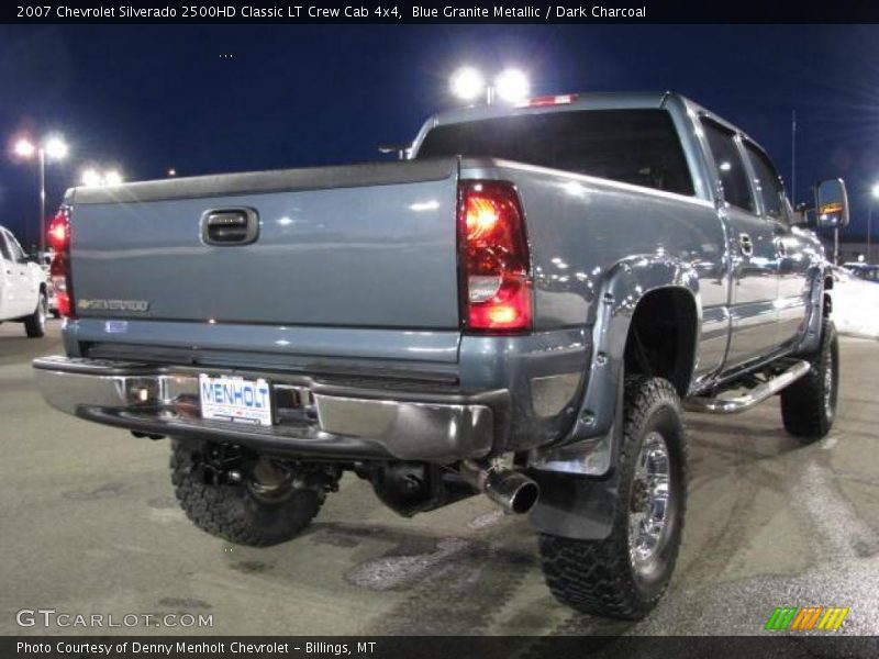 Blue Granite Metallic / Dark Charcoal 2007 Chevrolet Silverado 2500HD Classic LT Crew Cab 4x4
