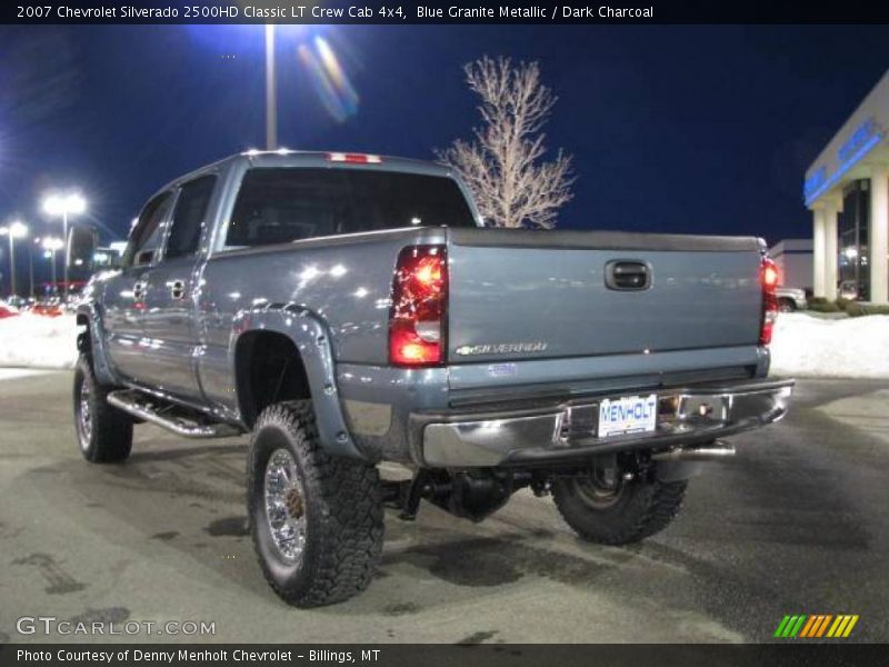 Blue Granite Metallic / Dark Charcoal 2007 Chevrolet Silverado 2500HD Classic LT Crew Cab 4x4