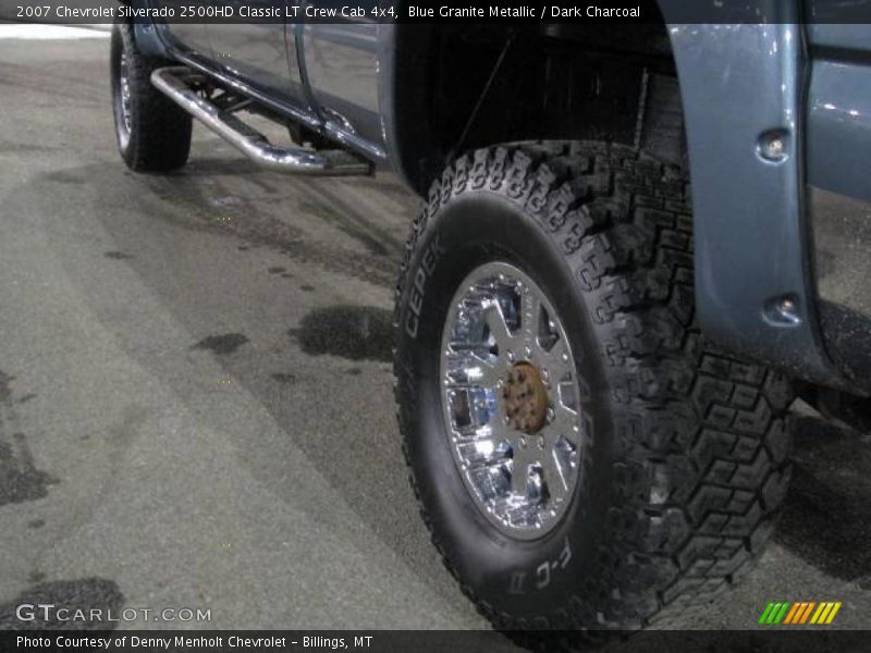 Blue Granite Metallic / Dark Charcoal 2007 Chevrolet Silverado 2500HD Classic LT Crew Cab 4x4