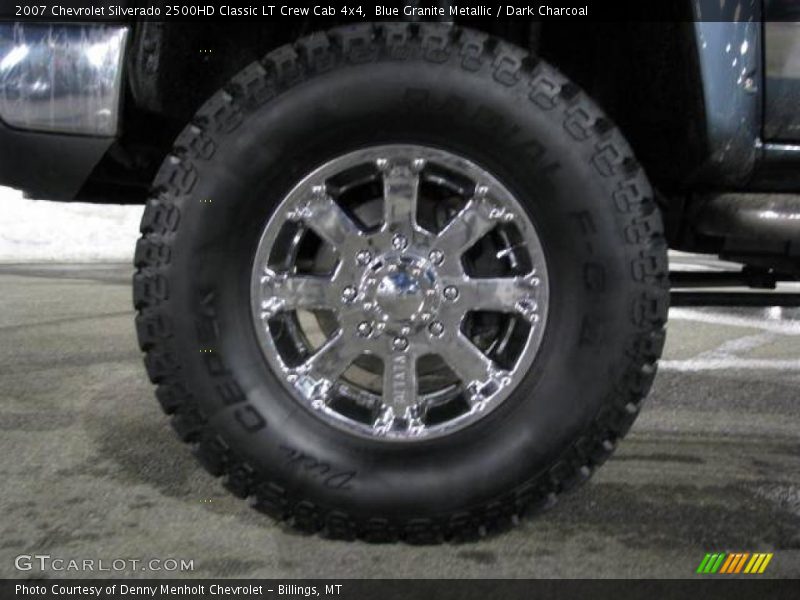 Blue Granite Metallic / Dark Charcoal 2007 Chevrolet Silverado 2500HD Classic LT Crew Cab 4x4