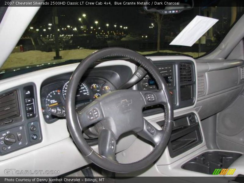Blue Granite Metallic / Dark Charcoal 2007 Chevrolet Silverado 2500HD Classic LT Crew Cab 4x4