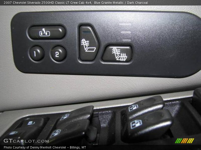 Blue Granite Metallic / Dark Charcoal 2007 Chevrolet Silverado 2500HD Classic LT Crew Cab 4x4