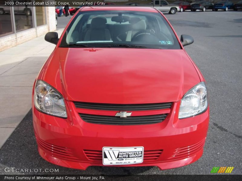 Victory Red / Gray 2009 Chevrolet Cobalt LS XFE Coupe