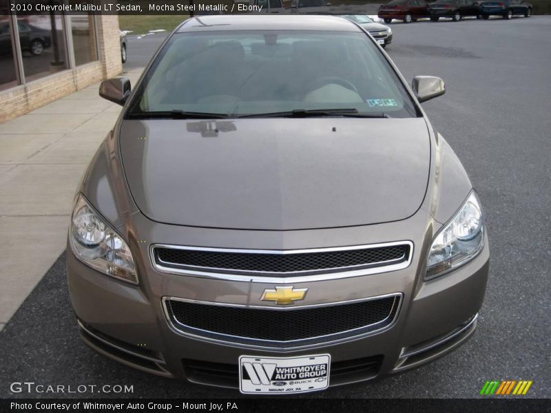 Mocha Steel Metallic / Ebony 2010 Chevrolet Malibu LT Sedan