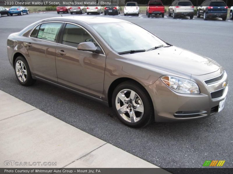 Mocha Steel Metallic / Ebony 2010 Chevrolet Malibu LT Sedan