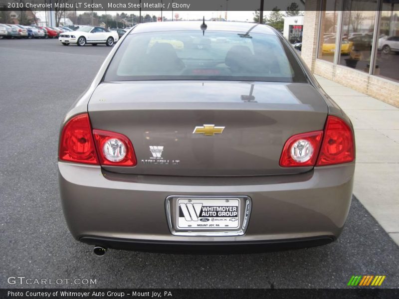 Mocha Steel Metallic / Ebony 2010 Chevrolet Malibu LT Sedan