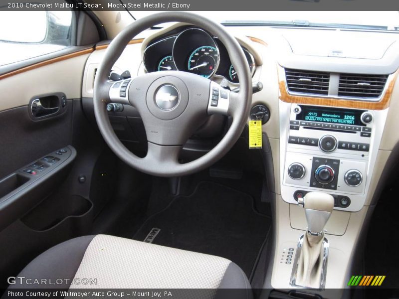 Mocha Steel Metallic / Ebony 2010 Chevrolet Malibu LT Sedan