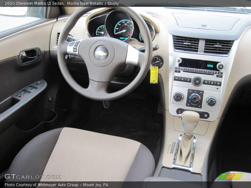 Mocha Steel Metallic / Ebony 2010 Chevrolet Malibu LS Sedan