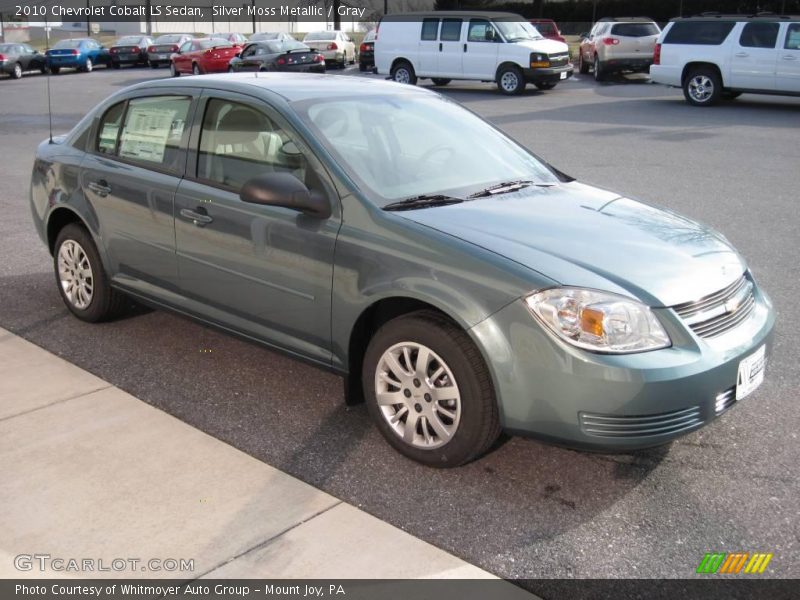 Silver Moss Metallic / Gray 2010 Chevrolet Cobalt LS Sedan