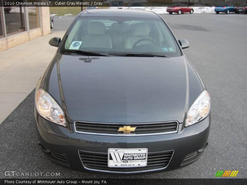 Cyber Gray Metallic / Gray 2010 Chevrolet Impala LT