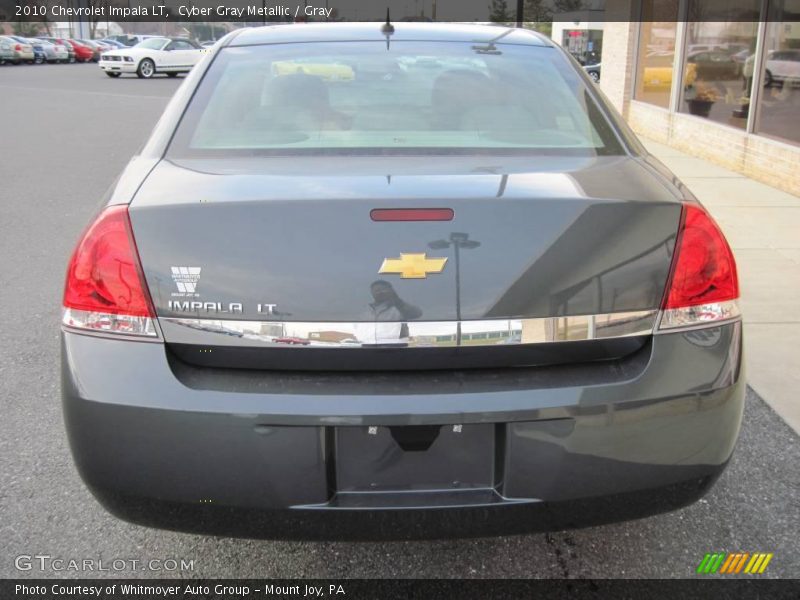 Cyber Gray Metallic / Gray 2010 Chevrolet Impala LT