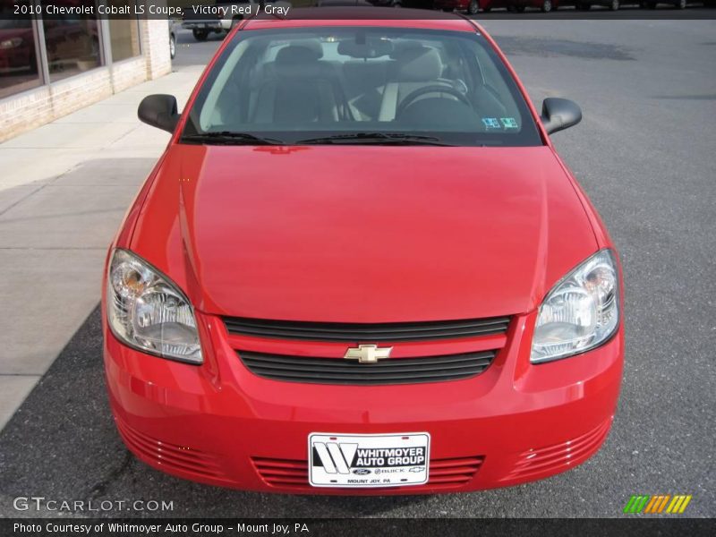 Victory Red / Gray 2010 Chevrolet Cobalt LS Coupe
