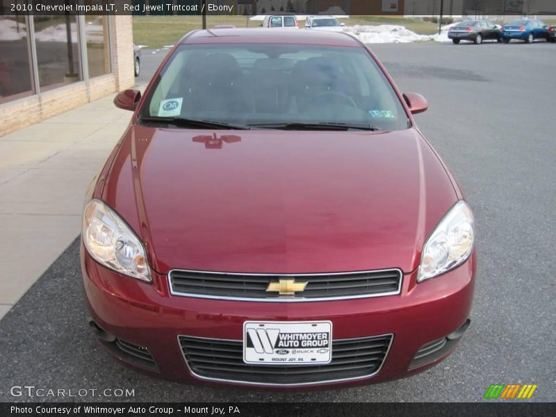 Red Jewel Tintcoat / Ebony 2010 Chevrolet Impala LT