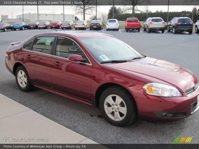 Red Jewel Tintcoat / Ebony 2010 Chevrolet Impala LT