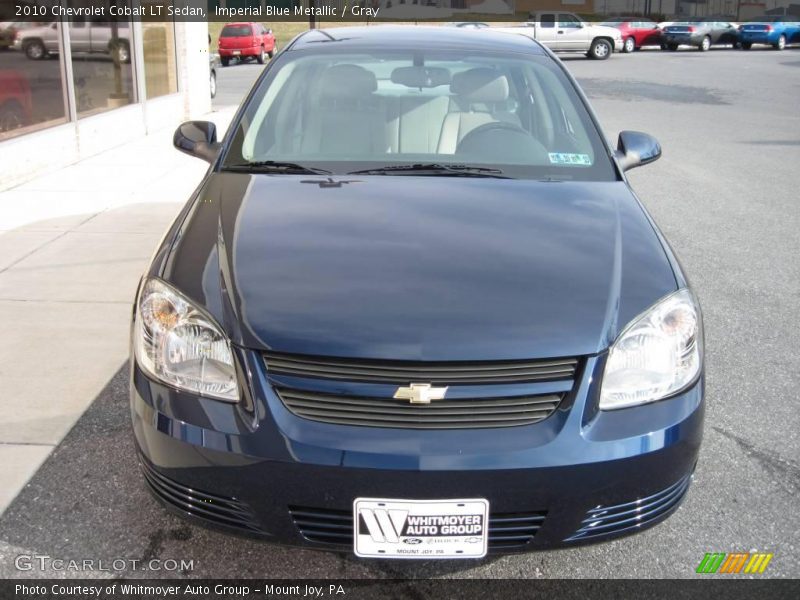 Imperial Blue Metallic / Gray 2010 Chevrolet Cobalt LT Sedan