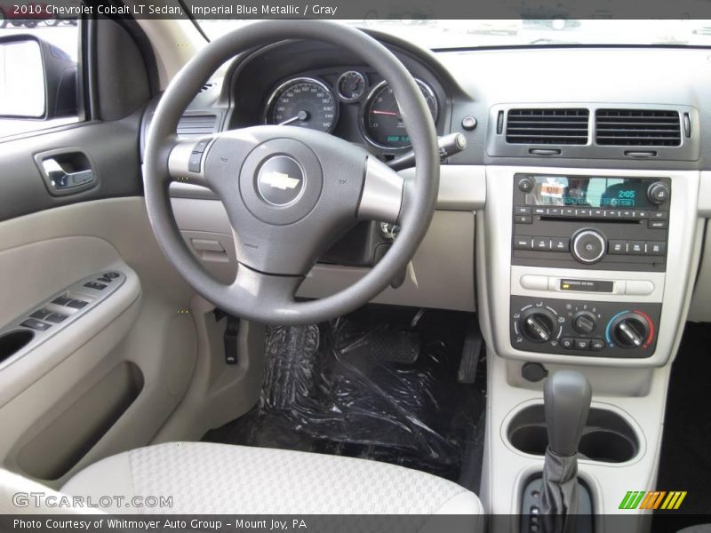 Imperial Blue Metallic / Gray 2010 Chevrolet Cobalt LT Sedan