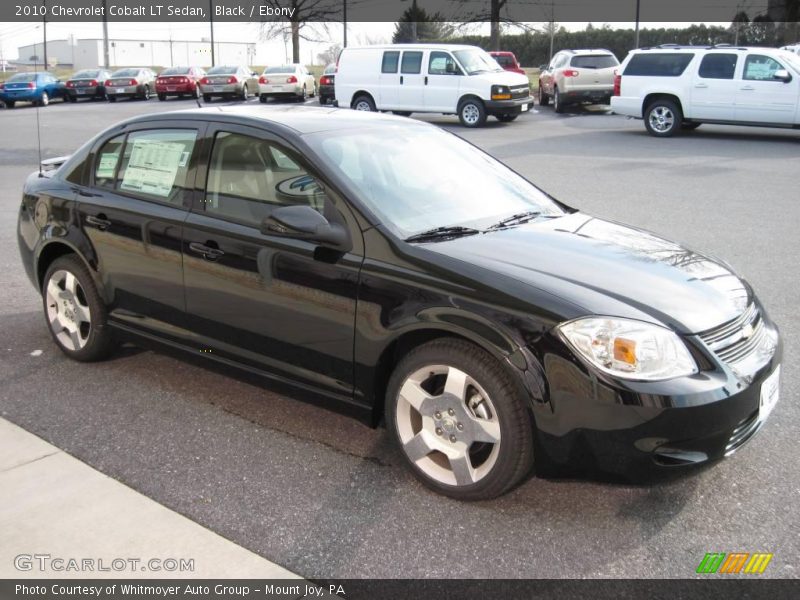 Black / Ebony 2010 Chevrolet Cobalt LT Sedan