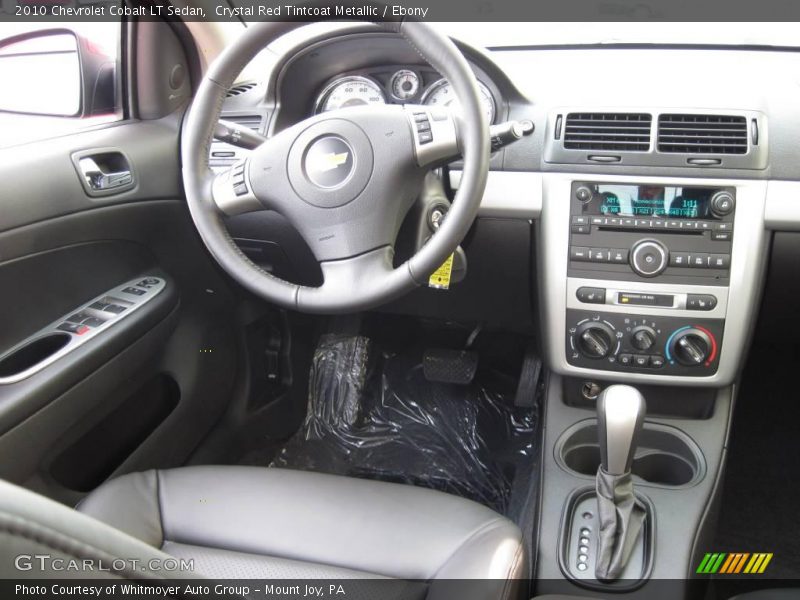 Crystal Red Tintcoat Metallic / Ebony 2010 Chevrolet Cobalt LT Sedan