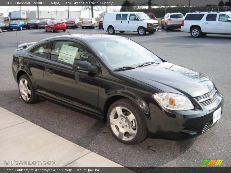 Black Granite Metallic / Ebony 2010 Chevrolet Cobalt LT Coupe