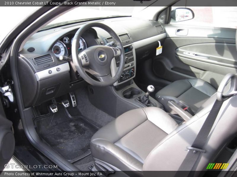 Black Granite Metallic / Ebony 2010 Chevrolet Cobalt LT Coupe