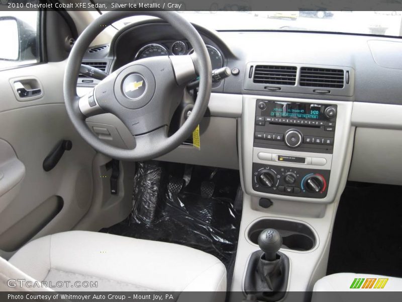 Silver Ice Metallic / Gray 2010 Chevrolet Cobalt XFE Sedan