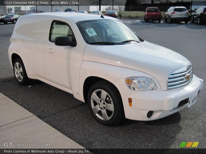 Arctic White / Gray 2010 Chevrolet HHR LS Panel
