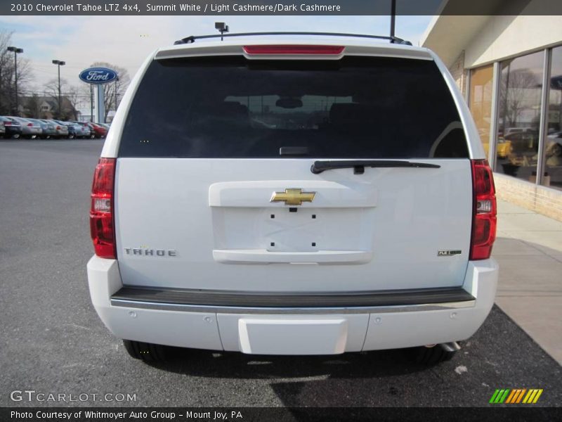 Summit White / Light Cashmere/Dark Cashmere 2010 Chevrolet Tahoe LTZ 4x4