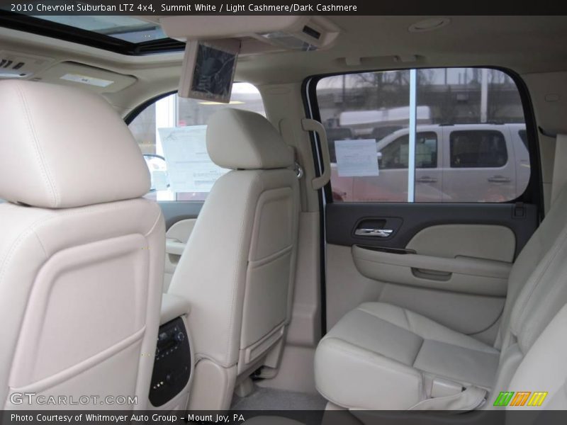 Summit White / Light Cashmere/Dark Cashmere 2010 Chevrolet Suburban LTZ 4x4