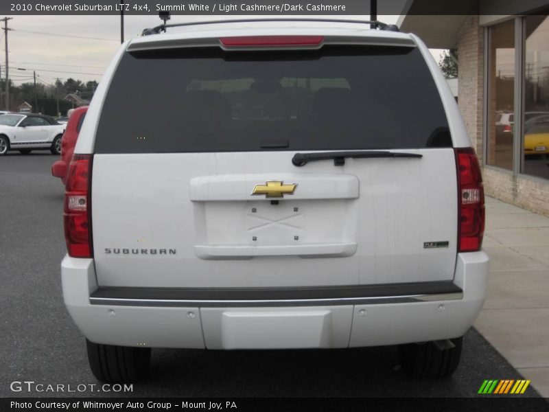Summit White / Light Cashmere/Dark Cashmere 2010 Chevrolet Suburban LTZ 4x4