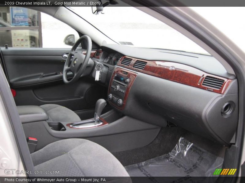 Gold Mist Metallic / Ebony 2009 Chevrolet Impala LT