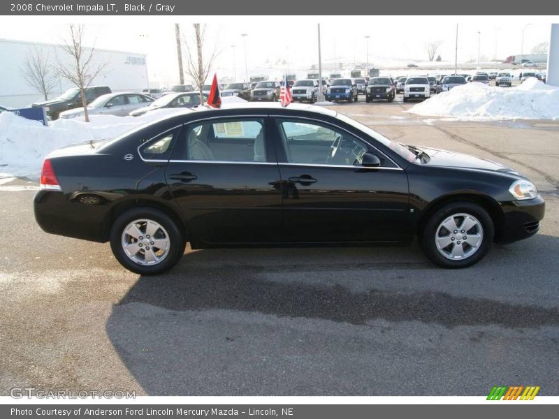 Black / Gray 2008 Chevrolet Impala LT