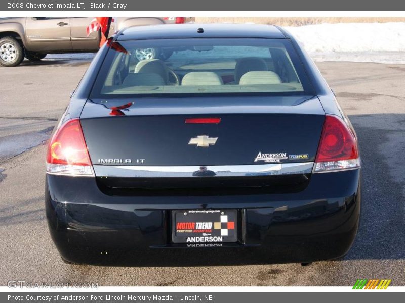 Black / Gray 2008 Chevrolet Impala LT