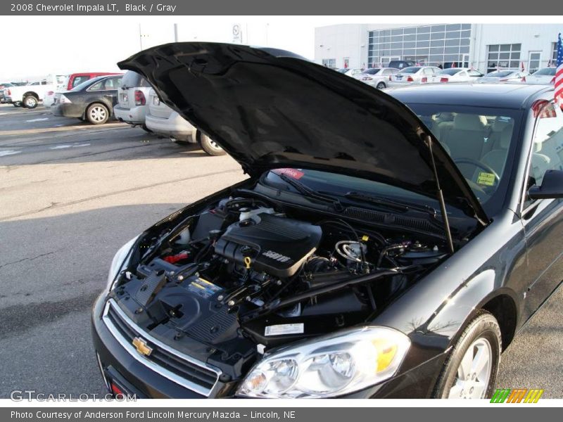 Black / Gray 2008 Chevrolet Impala LT