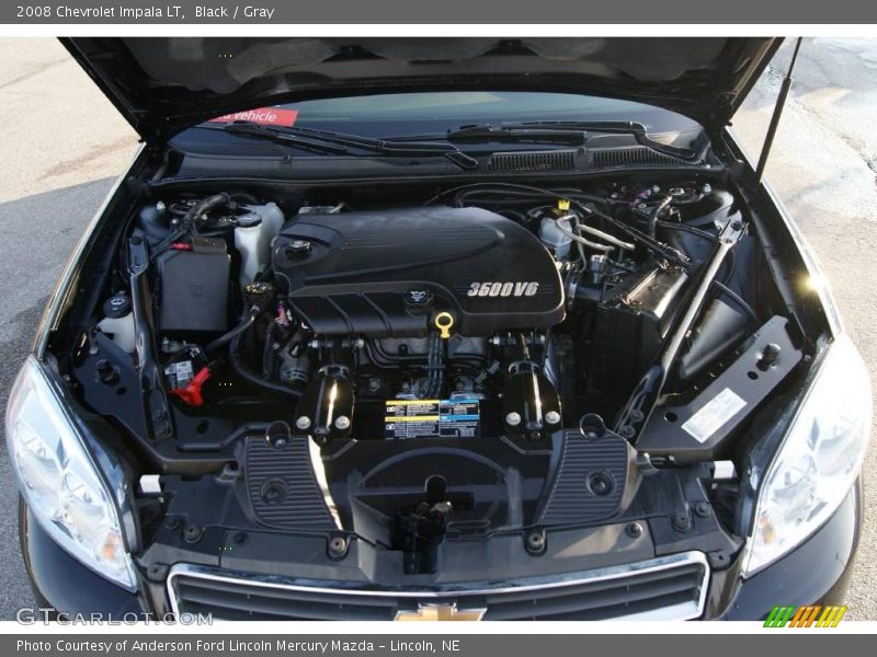 Black / Gray 2008 Chevrolet Impala LT