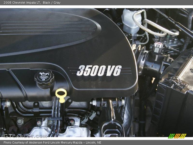 Black / Gray 2008 Chevrolet Impala LT
