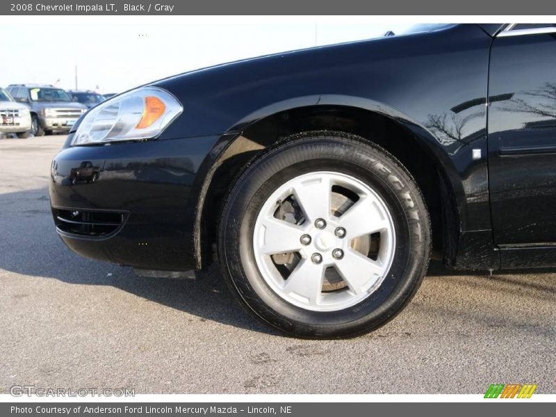 Black / Gray 2008 Chevrolet Impala LT