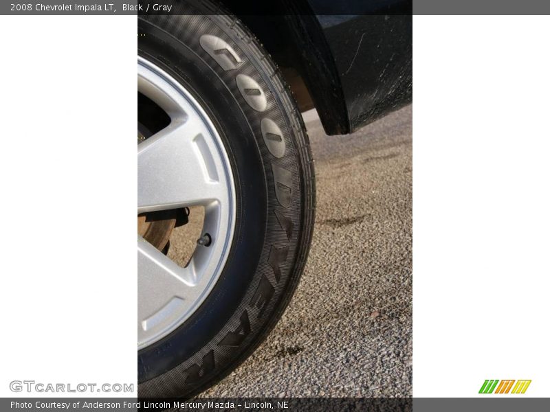 Black / Gray 2008 Chevrolet Impala LT