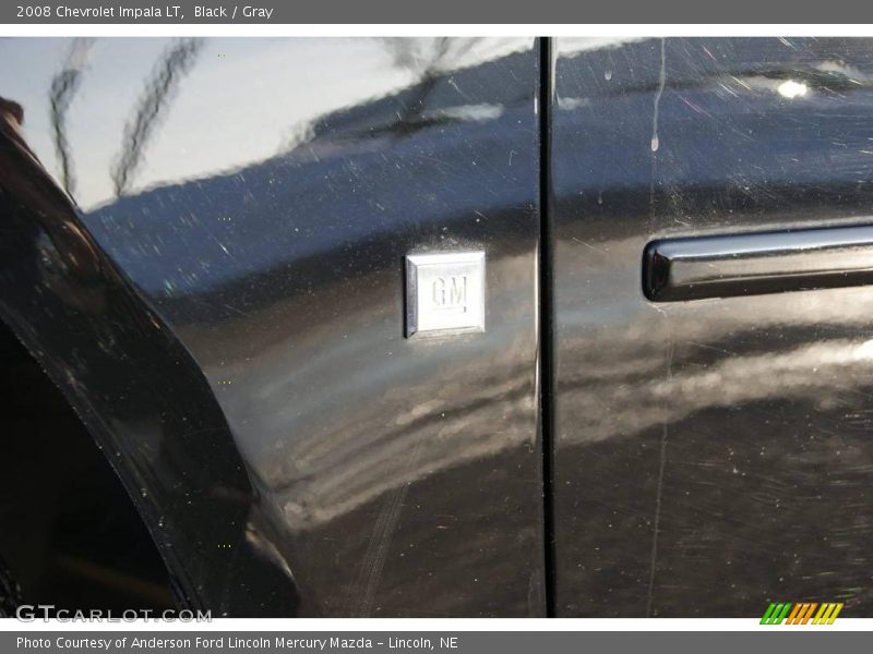 Black / Gray 2008 Chevrolet Impala LT